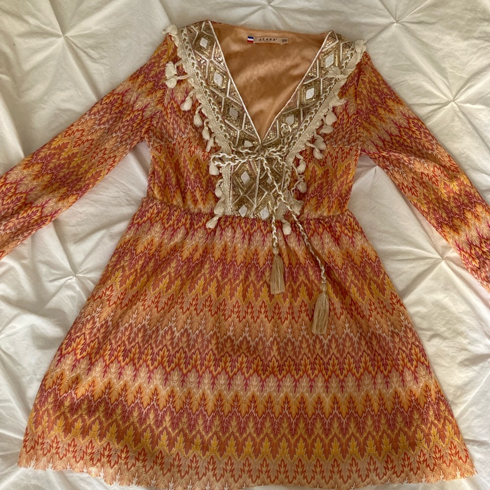 Côte d’Azur boho tunic